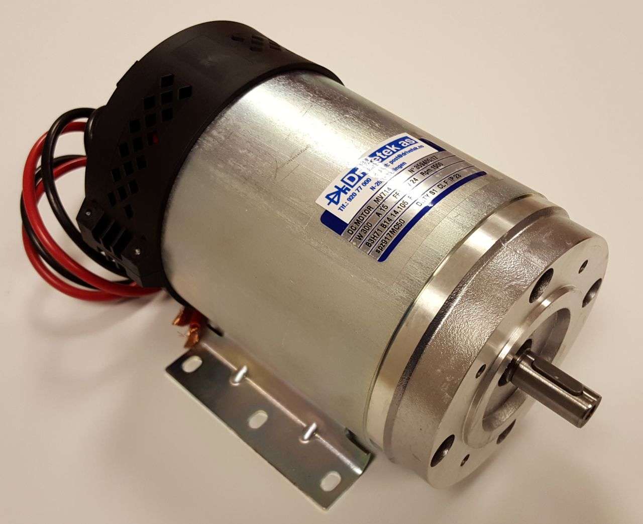 PM-motor 24V 300W S1 DS071 egenkjølt IC01