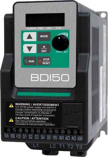 Frekvensomformer 230V 750W BDI50-1007-KXX-2M-P-F